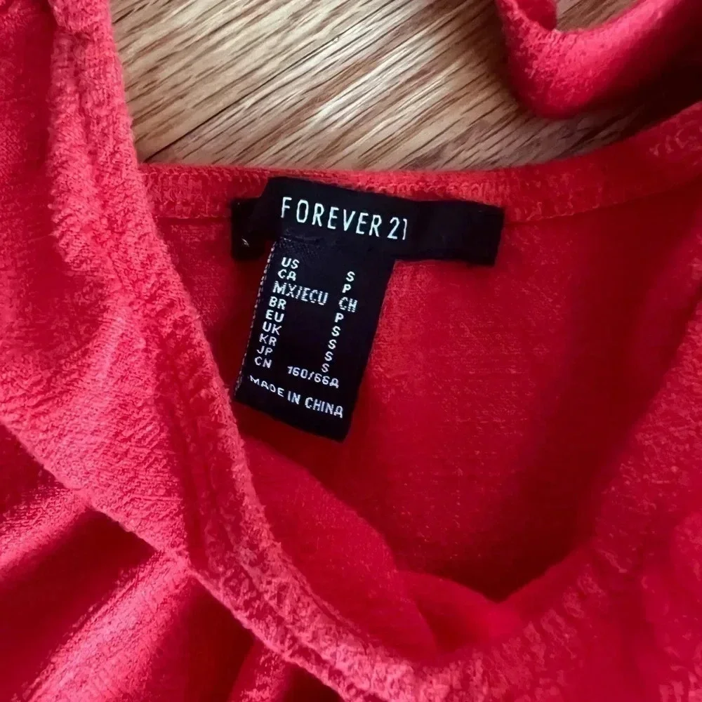 Forever21 Orange Romper - Picture 9 of 9